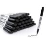 Volcanics Black Dry Erase Markers Bulk Pack of 60 Low Odor Fine Tip Whiteboard Pens for Whiteboard Dry Erase Calendar
