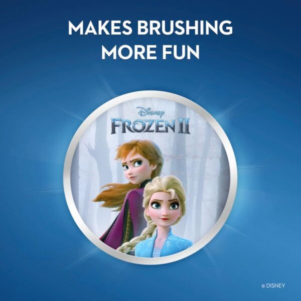 Oral-B Kids Battery Power Electric Toothbrush Featuring Disney's Frozen for Children - Image 6