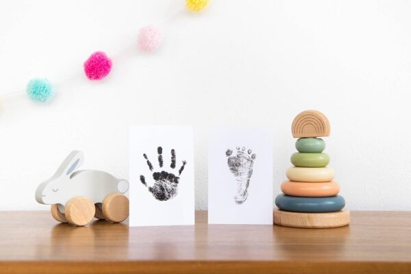 Pearhead Newborn Baby Handprint and Footprint Kit - Image 4