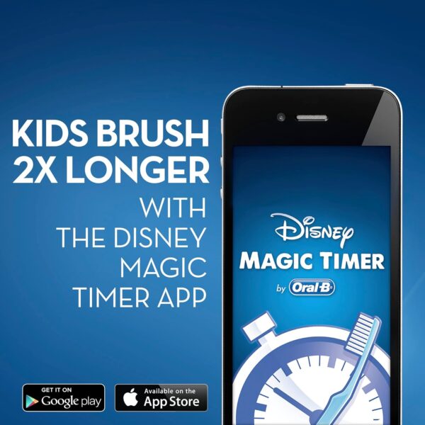 Oral-B Kids Battery Power Electric Toothbrush Featuring Disney's Frozen for Children - Image 5