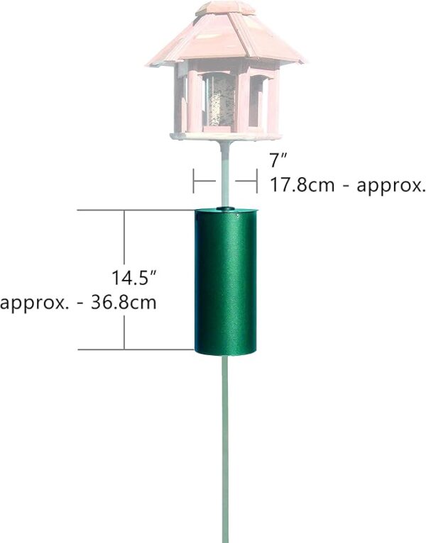 Perky-Pet 341 Metal Pole Squirrel Baffler (Pack of 3) - Image 2