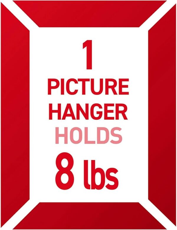 Command Universal Frame Hanger, Holds 8 lbs, White, Decorate Damage-Free, Easy to Open Packaging (PH048-3NA) Pack of 2 - Image 11