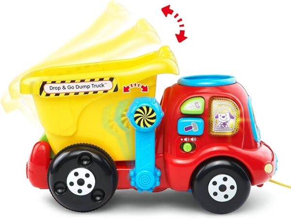 VTech Drop and Go Dump Truck, Yellow - Image 11