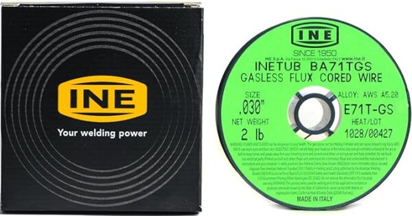 INETUB BA71TGS .035-Inch on 2-Pound Spool Carbon Steel Gasless Flux Cored Welding Wire (Pack of 2) - Image 5