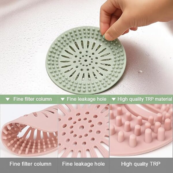 Hair Catcher Durable Silicone - Image 4