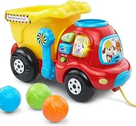 VTech Drop and Go Dump Truck, Yellow