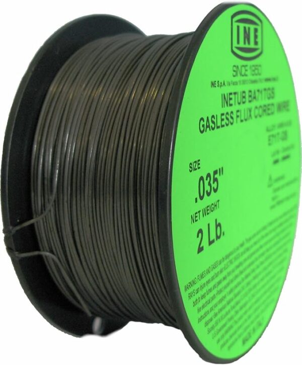 INETUB BA71TGS .035-Inch on 2-Pound Spool Carbon Steel Gasless Flux Cored Welding Wire (Pack of 2) - Image 2