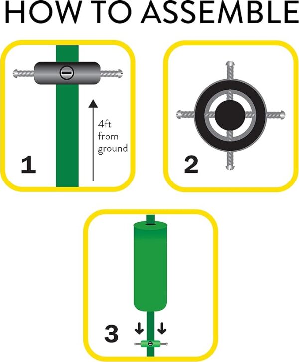 Perky-Pet 341 Metal Pole Squirrel Baffler (Pack of 3) - Image 3