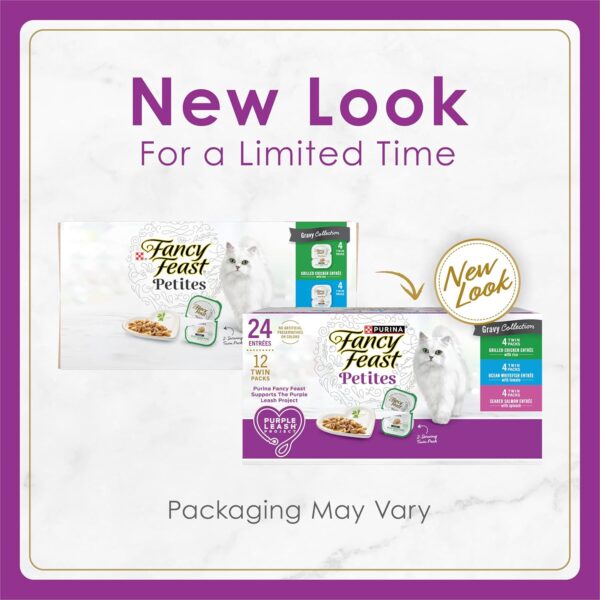 Purina Fancy Feast Gourmet Wet Cat Food  (Pack of 24) 2.8 oz. Tubs - Image 11